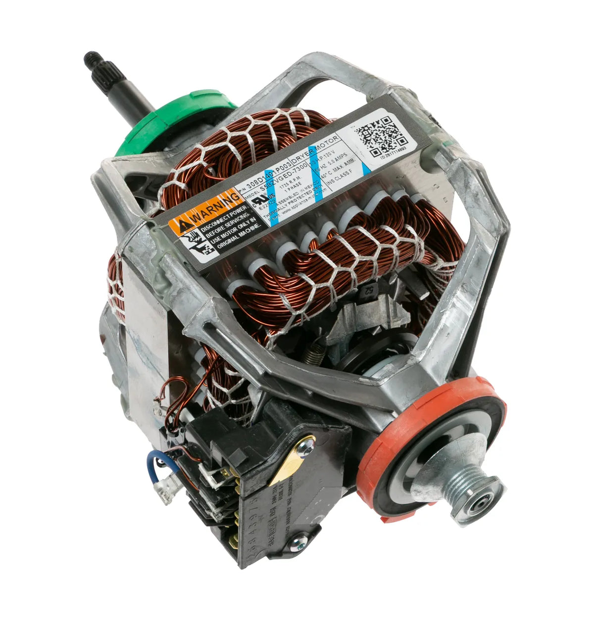 GE Front Load Dryer Drive Motor WE03X39037