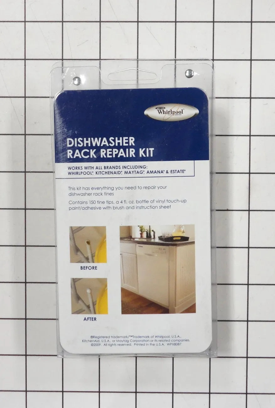 Whirlpool Dishwasher Rack Repair Kit Gray 4396840RC