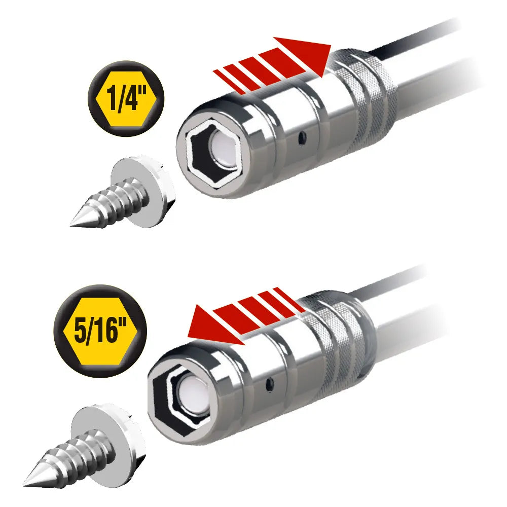 Klein Tools HVAC Slide Drive 8-in-1 Screwdriver / Nut Driver 32596