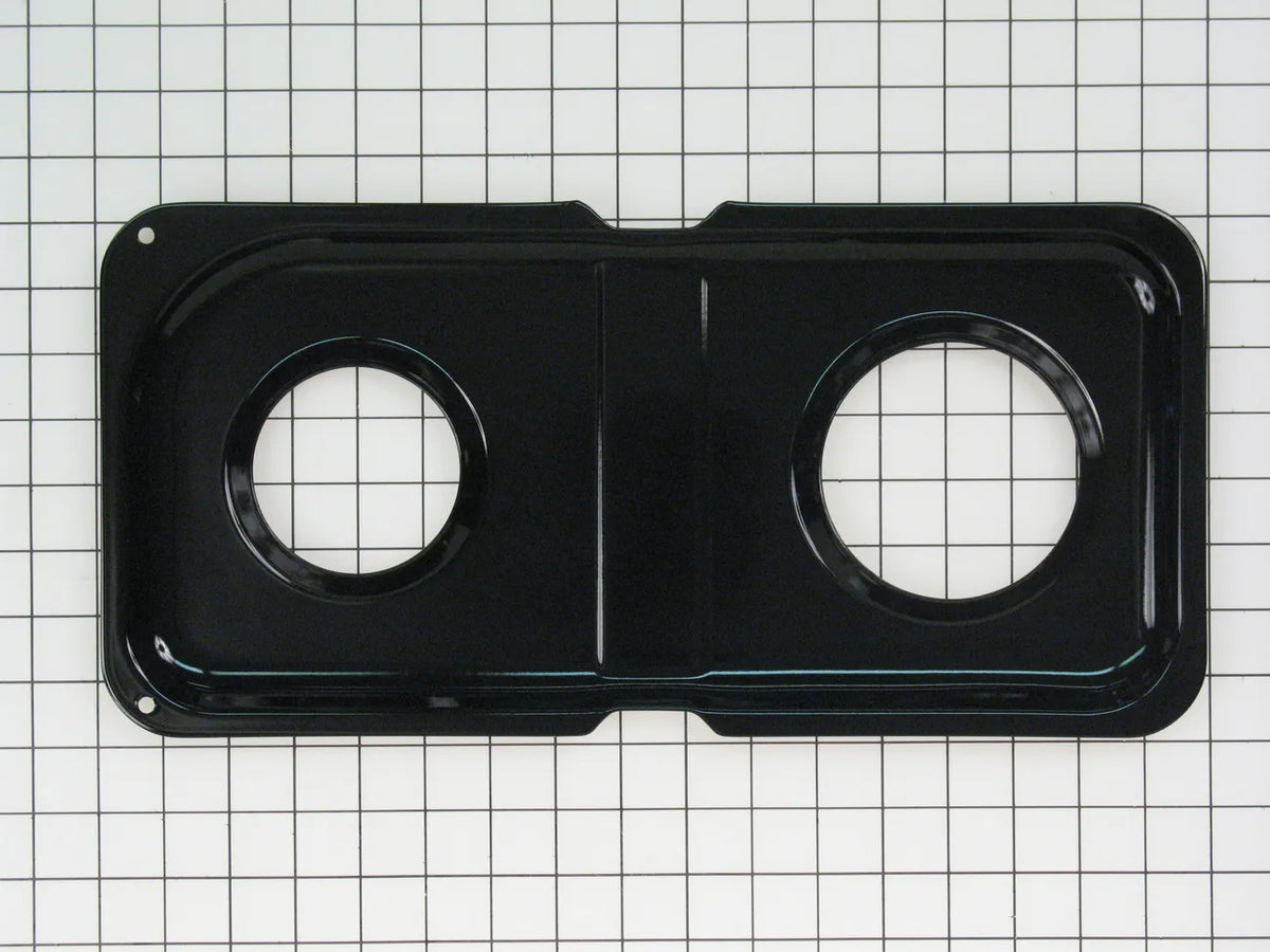 GE Range Double Black Drip Pan, Right Side WB34K10009