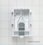GE Refrigerator Shelf Retainer Bar Support WR02X13628
