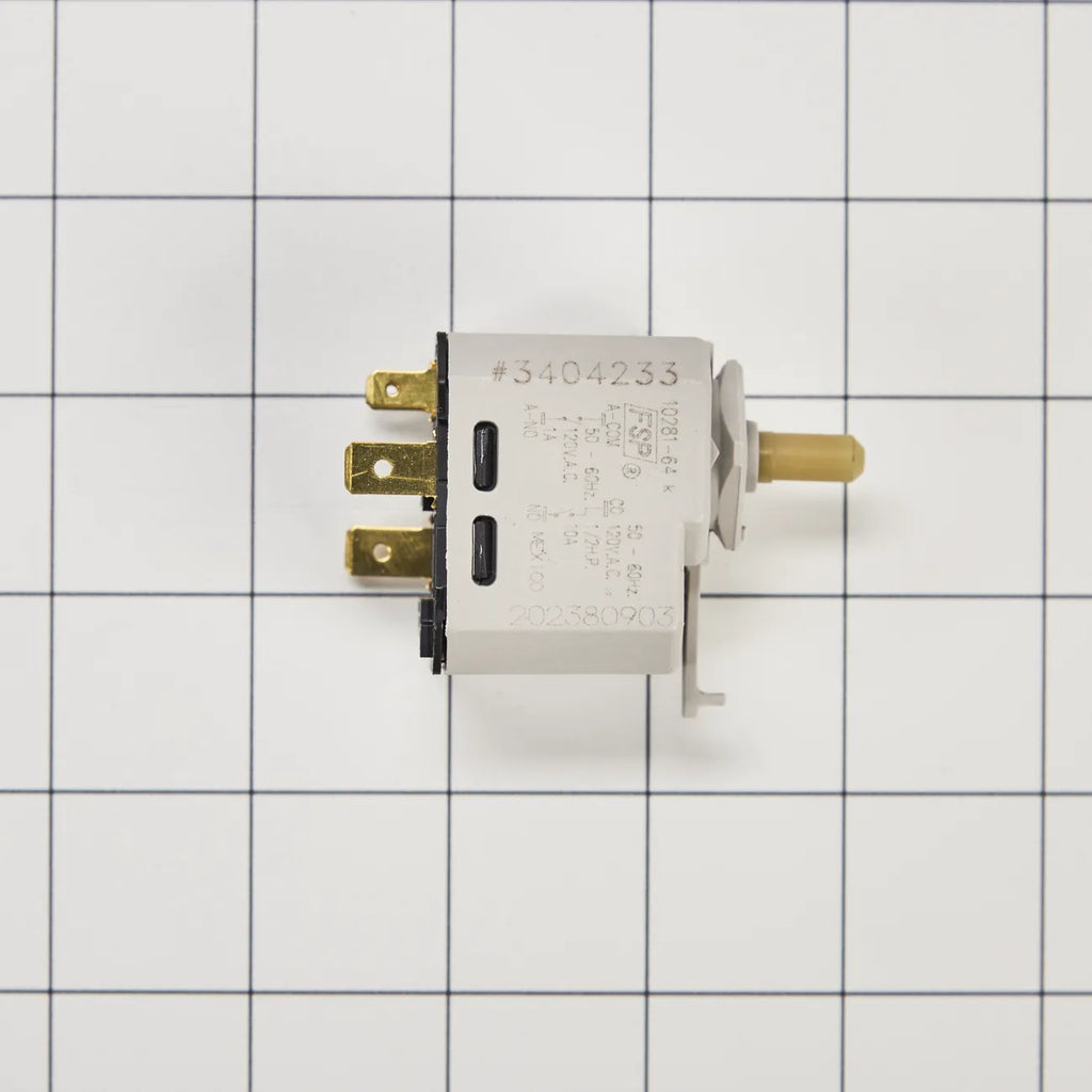 Whirlpool Washer/Dryer Push-to-Start Switch WP3404233