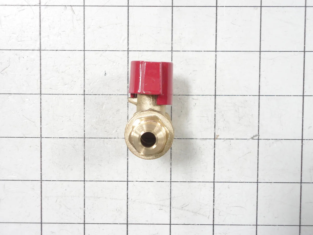 USD Products Straight Gas Ball Valve 3/8 In. Male Flare x 1/2 In. FIP 01-387