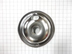 GE Range 8 in. Chrome Burner Drip Bowl WB31K10266