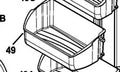 Frigidaire Refrigerator Door Bin 242079701