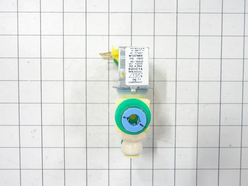Whirlpool Refrigerator Water Inlet Valve WPW10279866