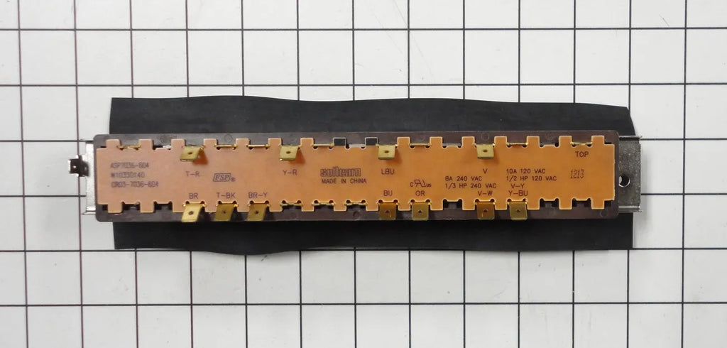 Whirlpool Washer Push Button Switch WPW10330140