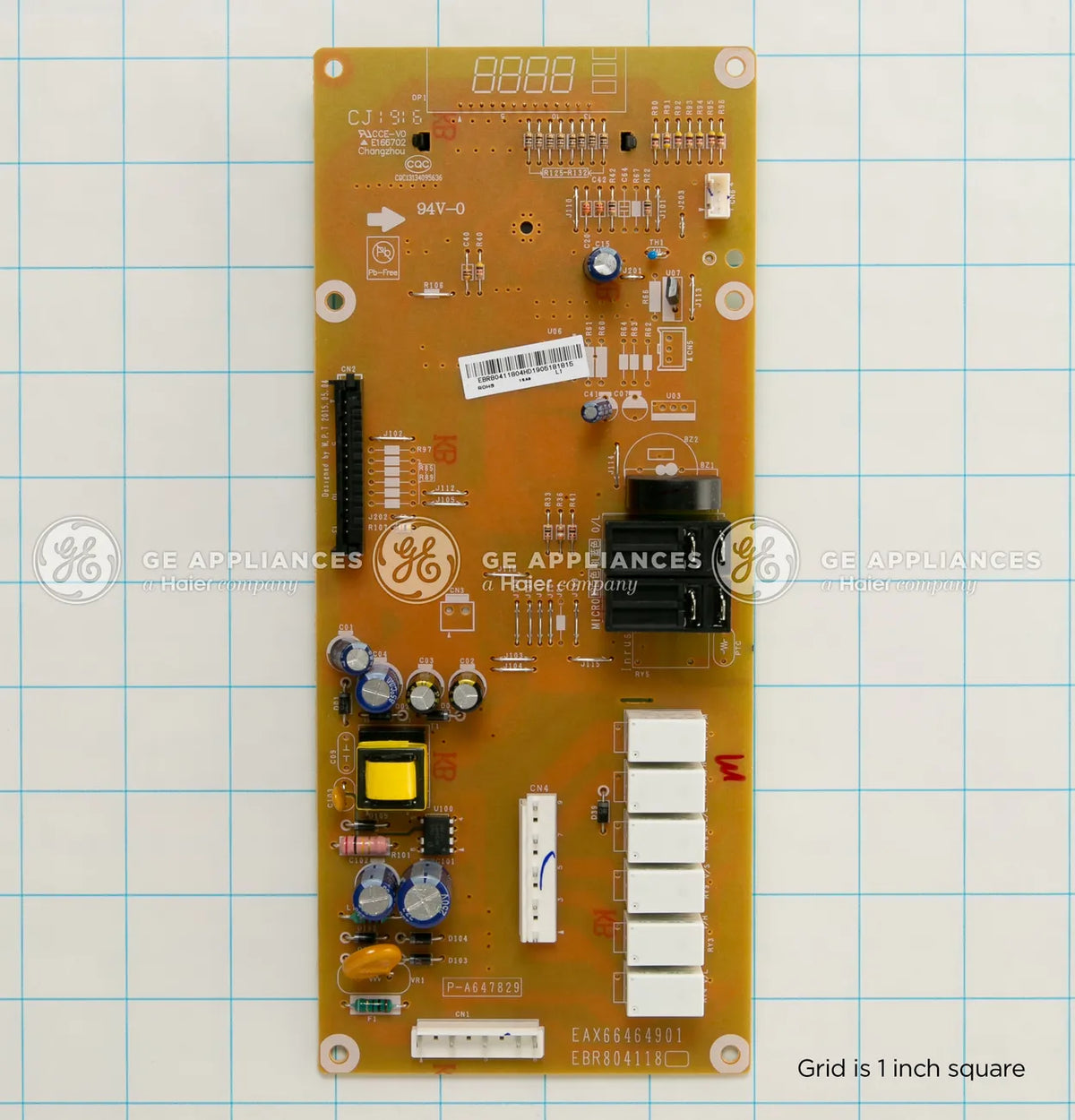 GE Microwave LED Control Board WB27X29801