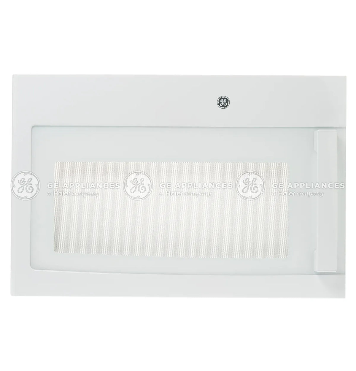 GE Microwave Door Assembly, White WB56X44647
