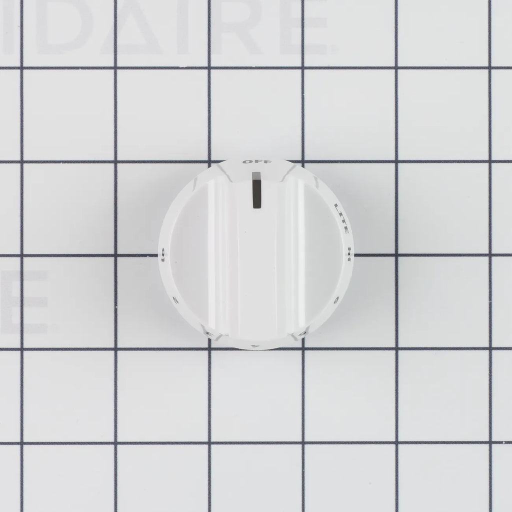 Frigidaire Range Infinite Switch Burner Knob, White 316543906
