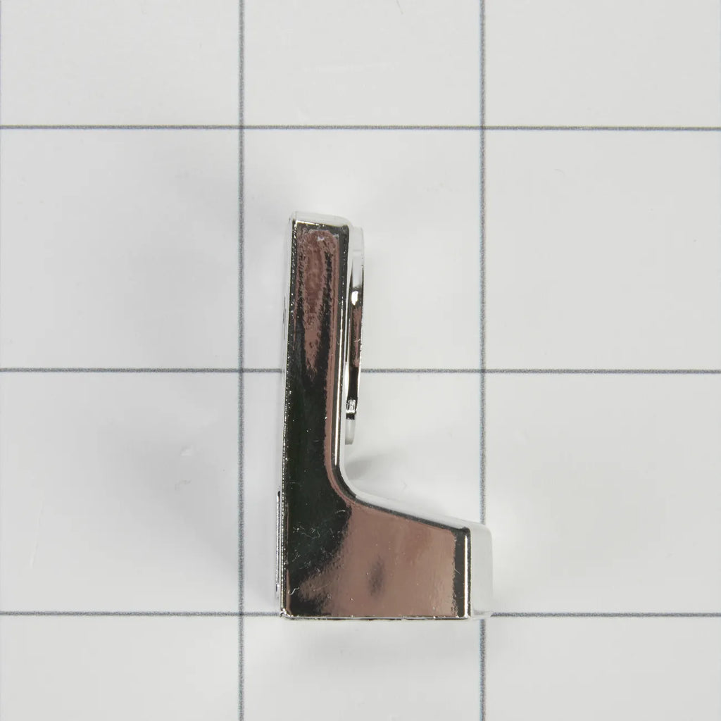 Whirlpool Refrigerator Bottom Door End Cap Chrome WP2183139