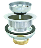 EZ-Flo Stainless Steel Kitchen Sink Basket Strainer 4-1/2" Flange 30001