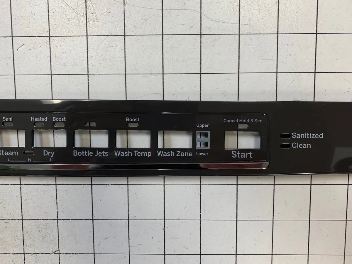 GE Dishwasher Control Console Cover WD34X27119