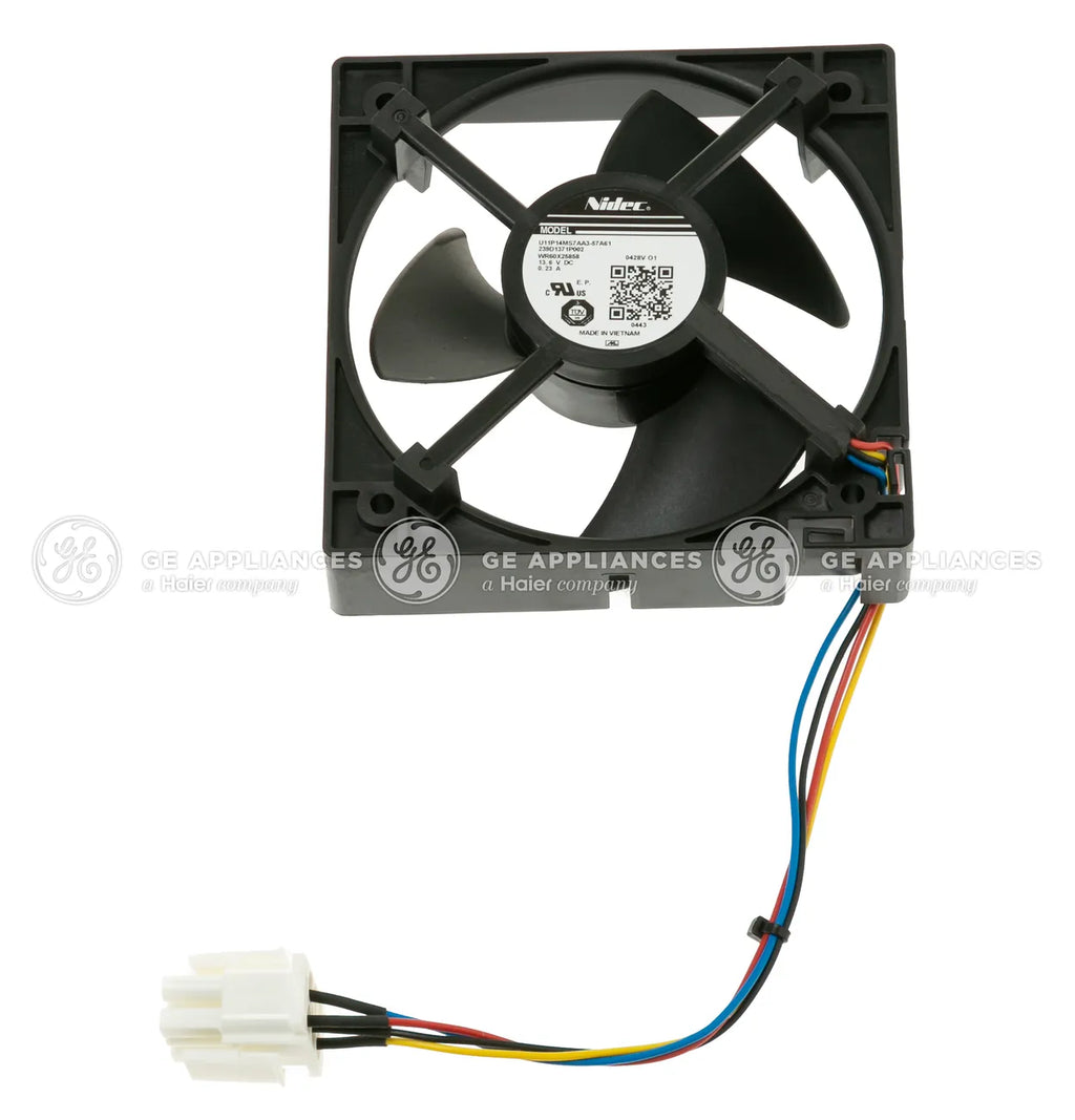 GE Refrigerator Freezer Evaporator Fan Motor WR60X25858