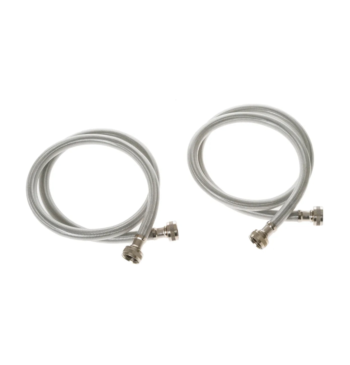 GE Stainless Steel Washer Fill Hoses 2 Pack WX14X10005