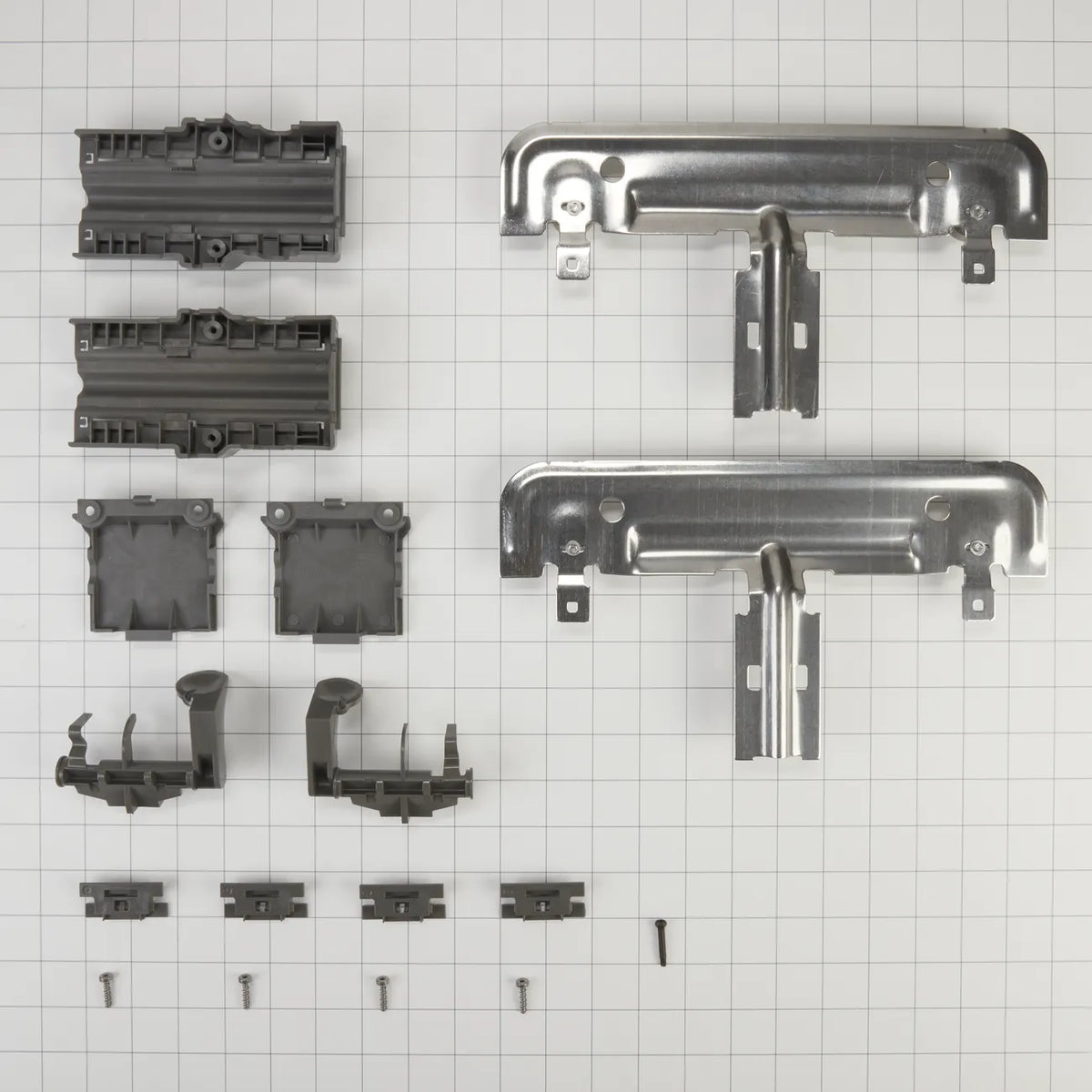 Whirlpool Dishwasher Upper Dishrack Adjuster Kit W10712394