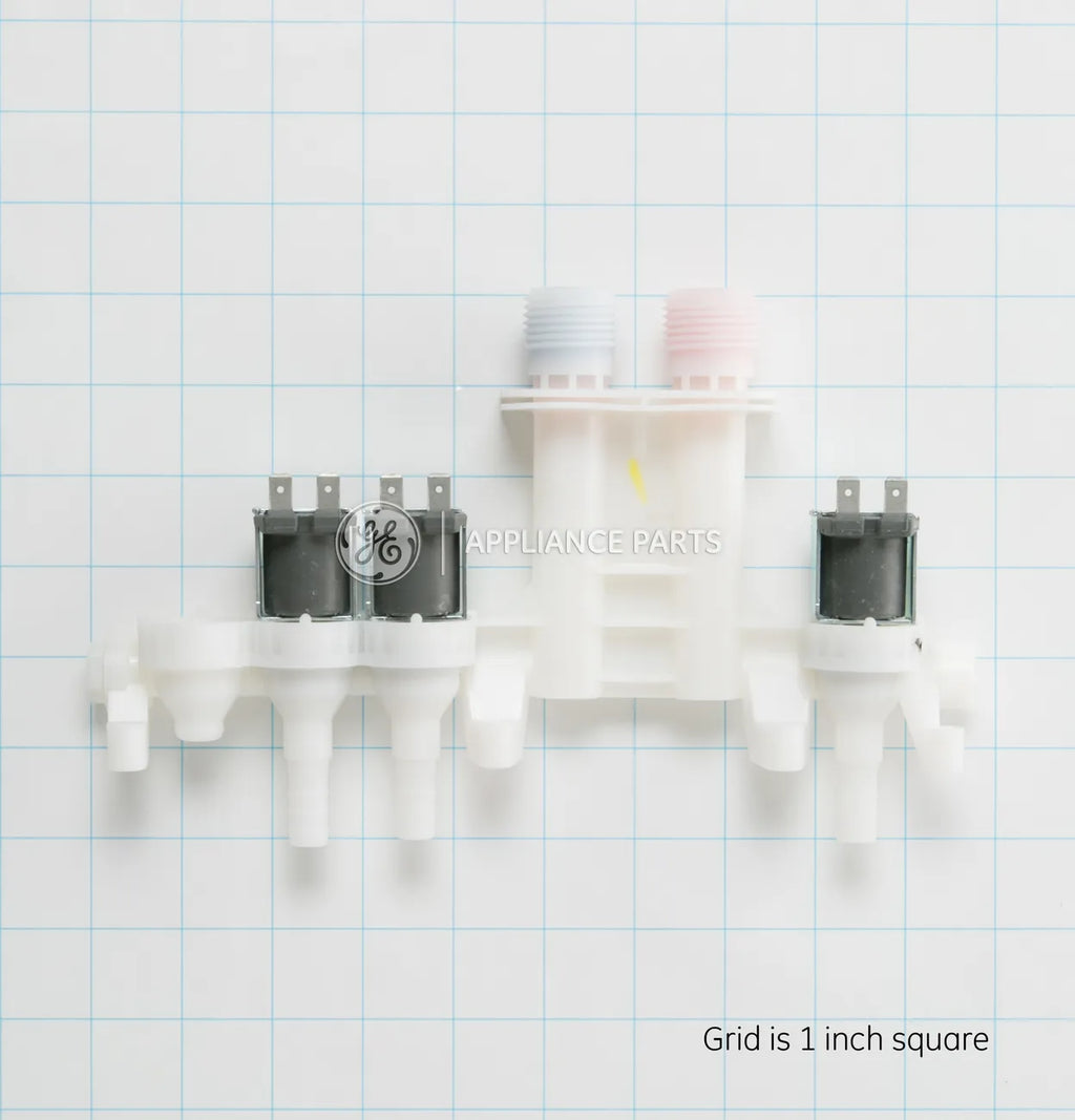 GE Washer Water Valve, 3 Solenoid WH13X10057