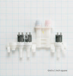 GE Washer Water Valve, 3 Solenoid WH13X10057