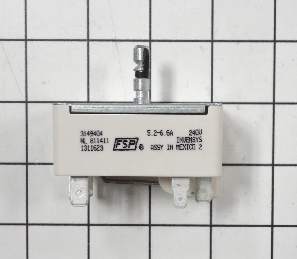 Whirlpool Range 6 Inch Infinite Switch WP3149404