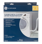 GE Flexible Metal Dryer Transition Duct, 4 In. x 8 Ft. PM08X10085