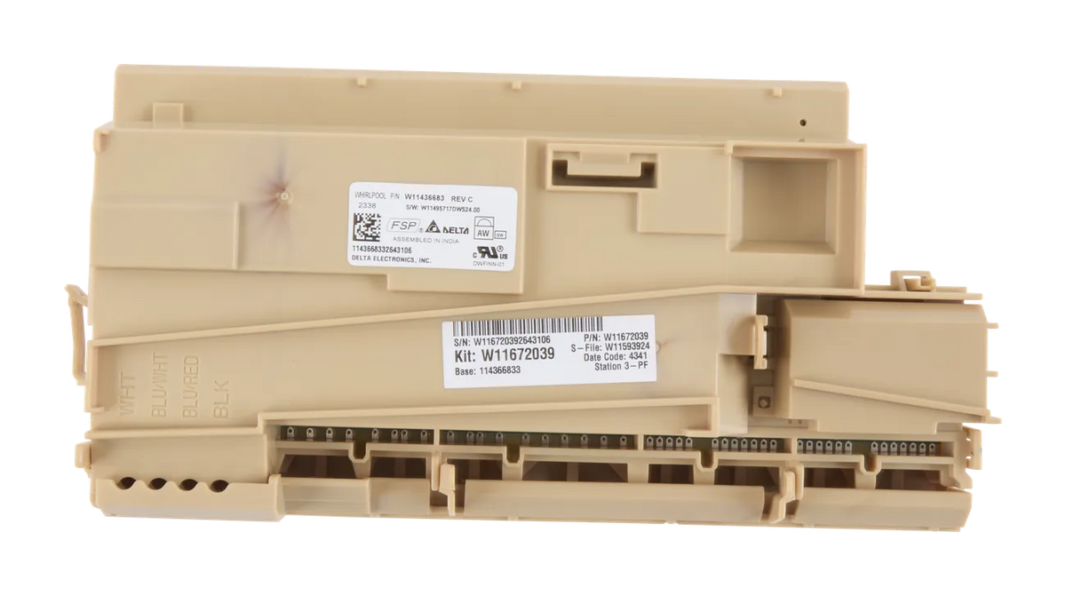Whirlpool Dishwasher Electronic Control Board W11672039