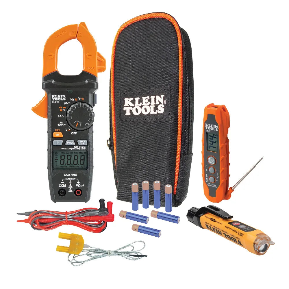 Klein Tools HVAC Electrical Test Kit CL320KIT