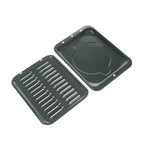 GE Range Large Broil Pan Set 2-Piece WB48X10056