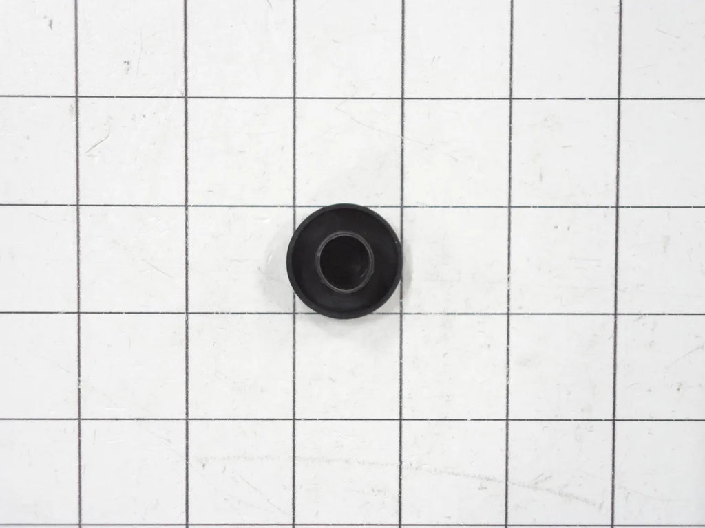 Frigidaire Refrigerator Hinge Bearing Hole Plug Button, Black 240381303