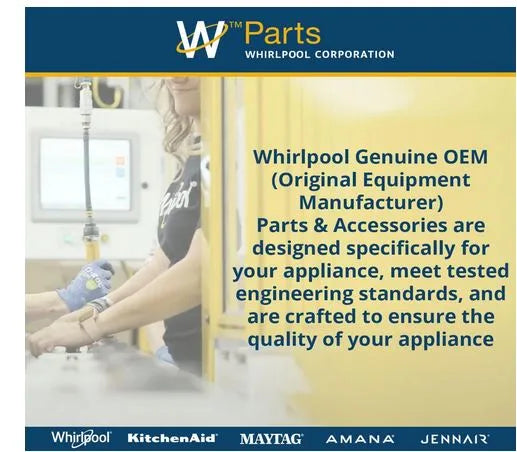 Whirlpool 1/2 HP Continuous Feed Garbage Disposer W11735306