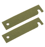GE Dryer Front Bearing Drum Slide Green 2-Pack WE03X37320
