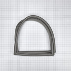 Whirlpool Refrigerator Freezer Door Gasket, Gray WPW10355585