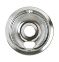 GE Range 6 in. Chrome Burner Drip Bowl WB31K10265