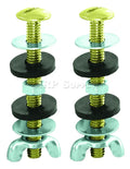 EZ-Flo Tank-to-Bowl Bolts Brass Plated 5/16" x 3" 1 Pair 40047