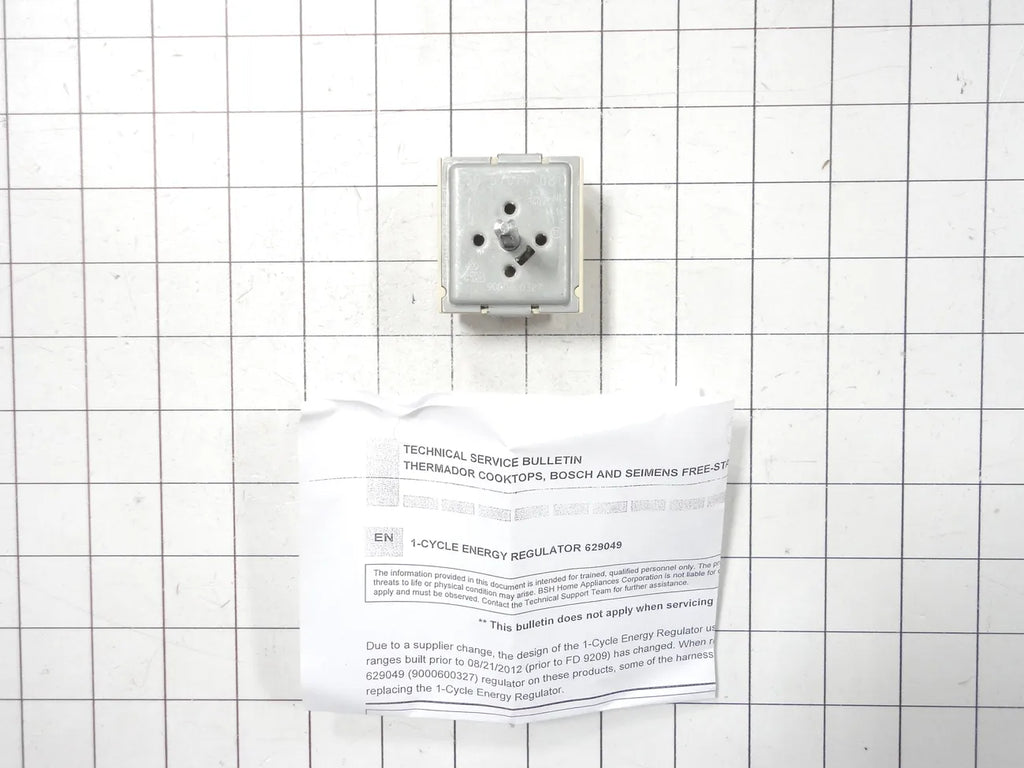 Bosch Range Infinite Switch Energy Regulator, 1-Cycle 00629049