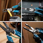 Klein Tools Klein-Kurve Heavy-Duty Wire Stripper / Crimper, 8-20 AWG K12065CR