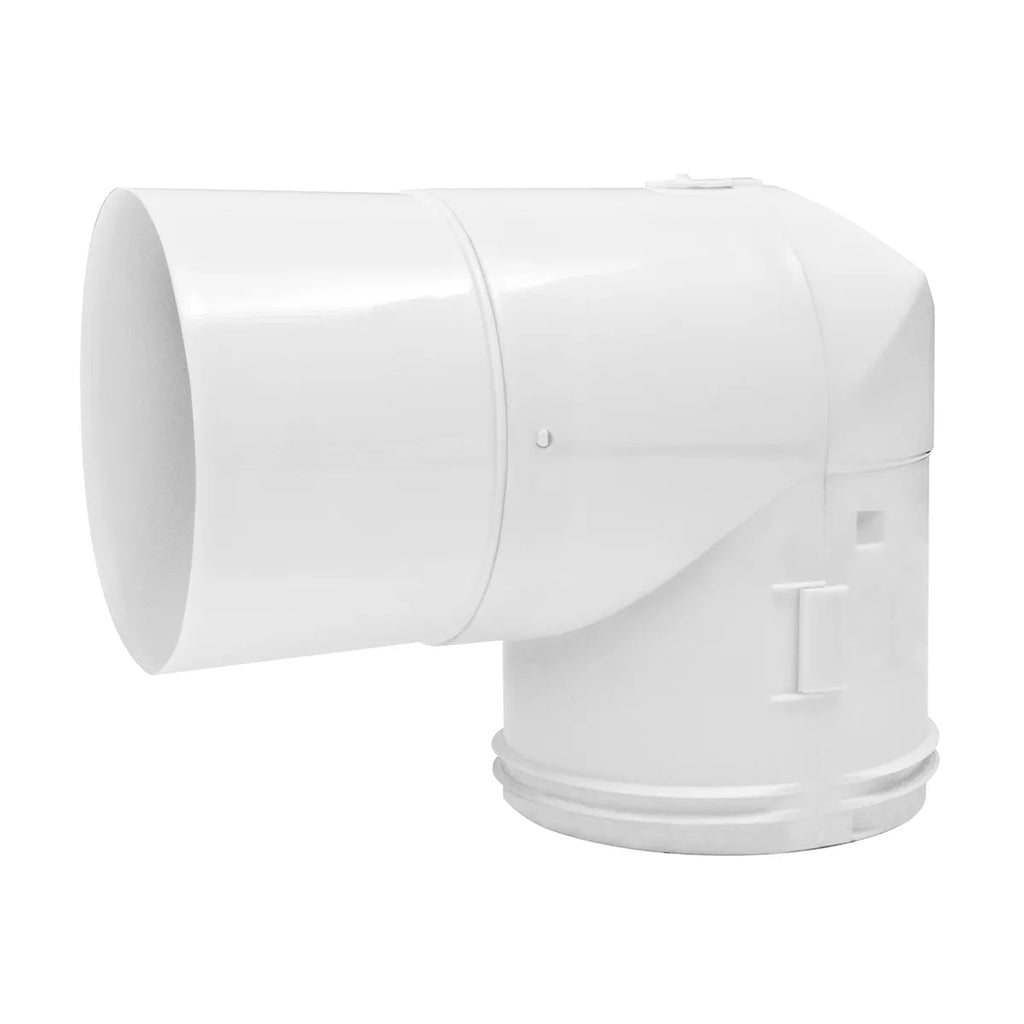 Dundas Jafine Dryer to Duct Connector 4" White D2DPX