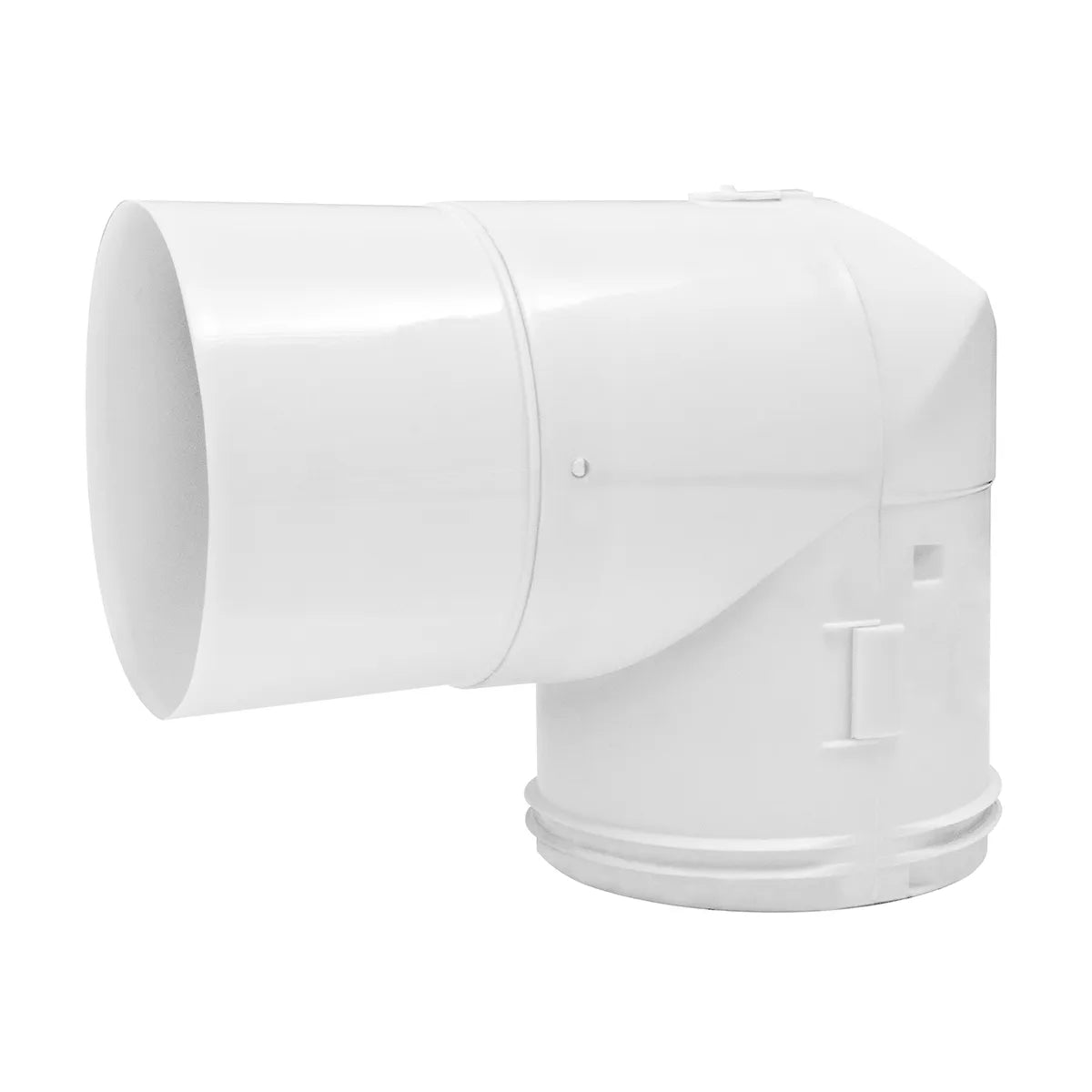 Dundas Jafine Dryer to Duct Connector 4" White D2DPX