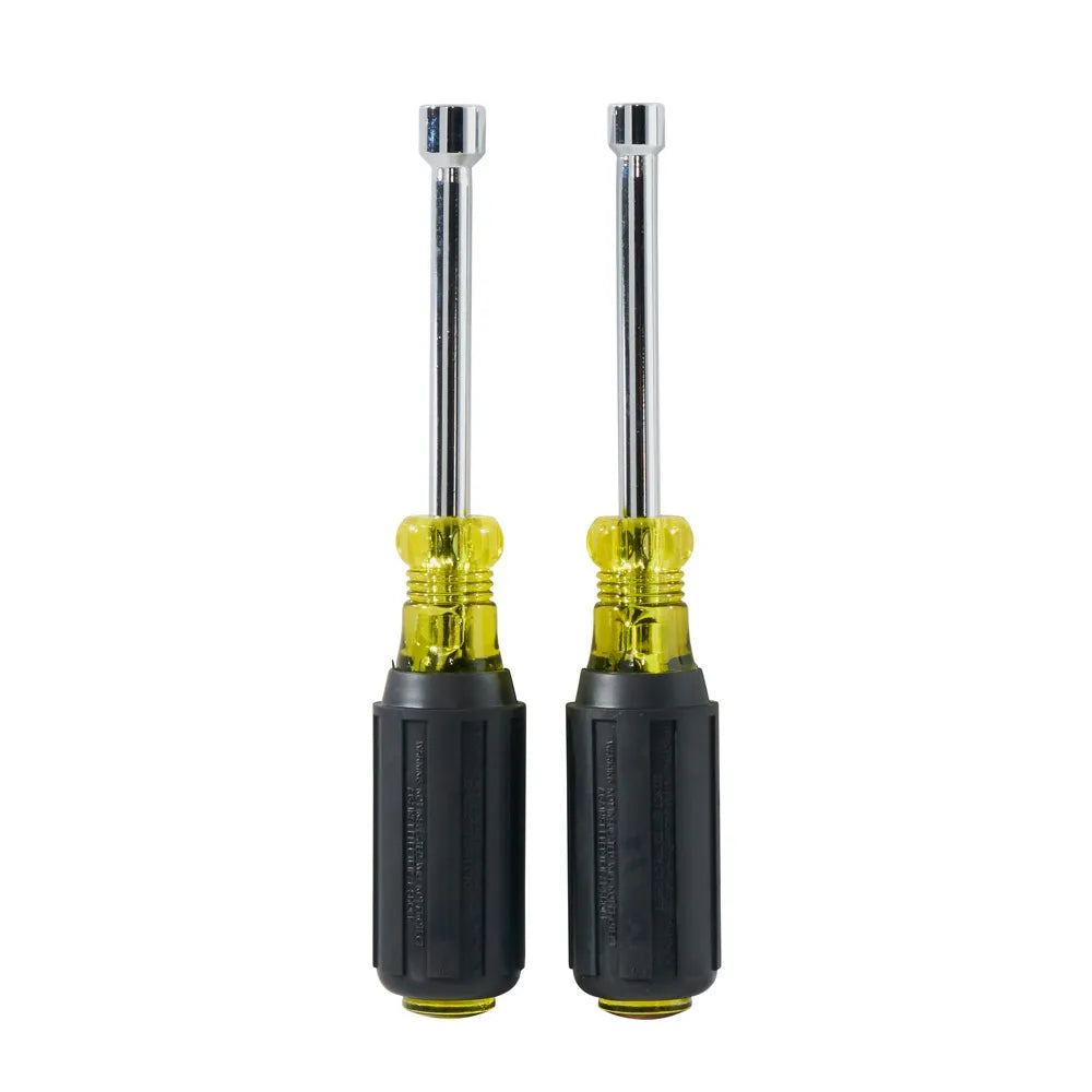 Klein Tools Magnetic Nut Driver Set, 3" Shafts, 2-Piece 630M