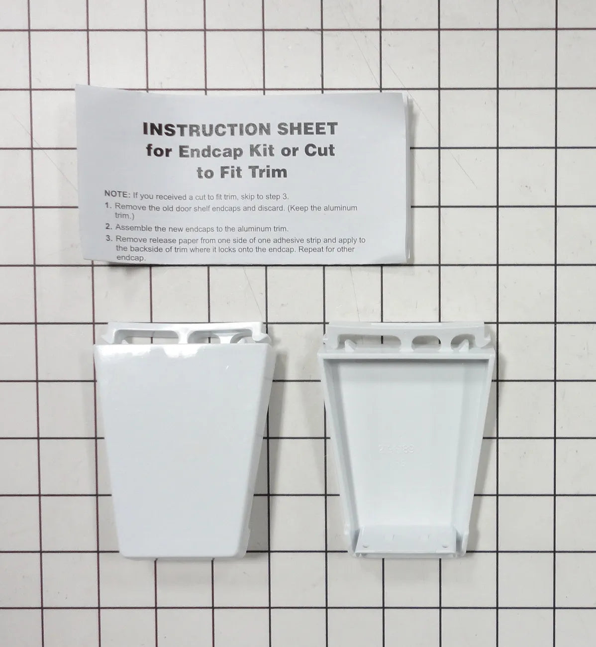Whirlpool Refrigerator Door Shelf End Cap Kit 4388286