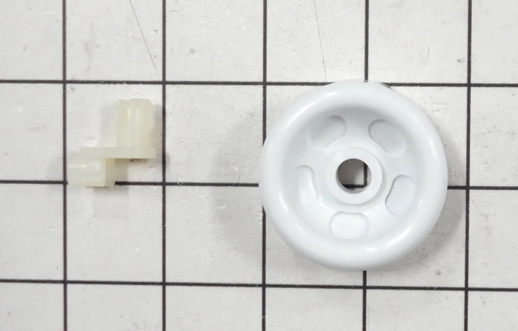 GE Dishwasher Lower Rack Front Roller Assembly WD12X271