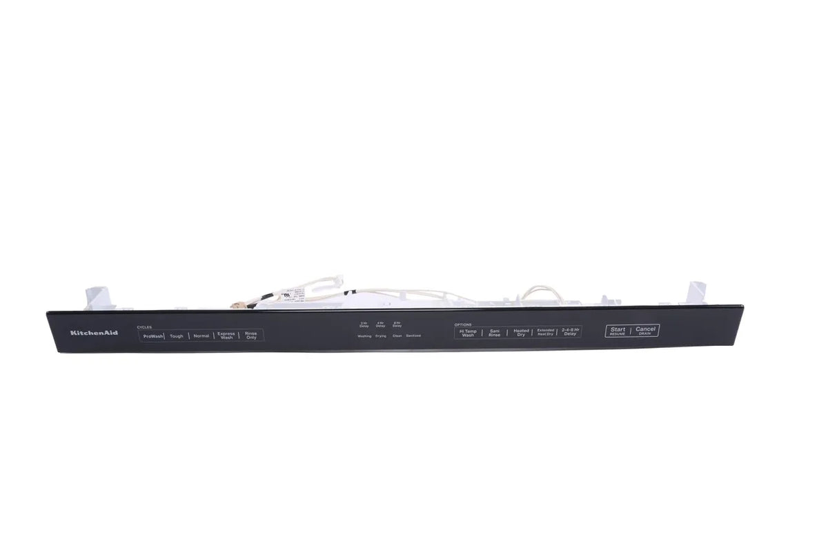 Whirlpool Dishwasher Control Console, Black W11622500