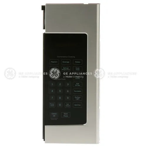 GE Microwave Stainless Steel Control Panel WB56X29817