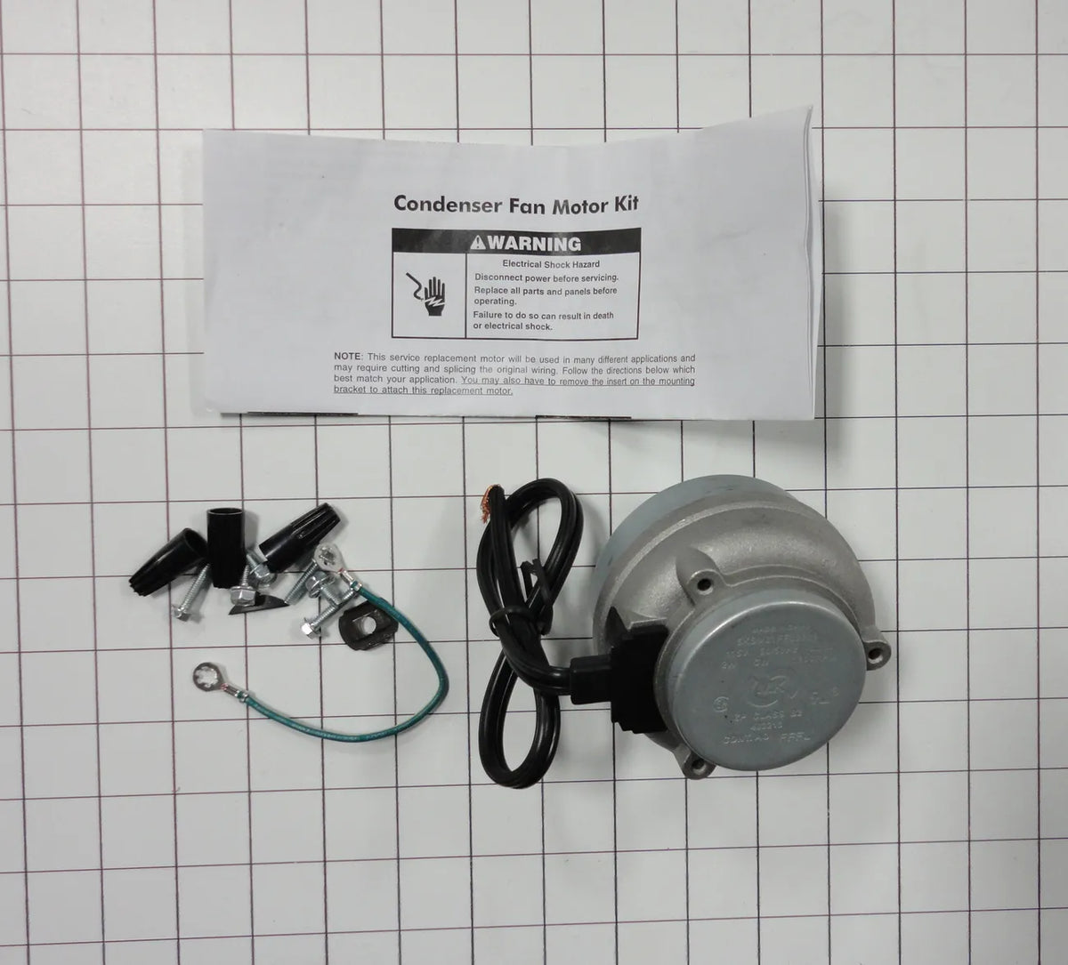 Whirlpool Refrigerator Condenser Fan Motor 115V 833697