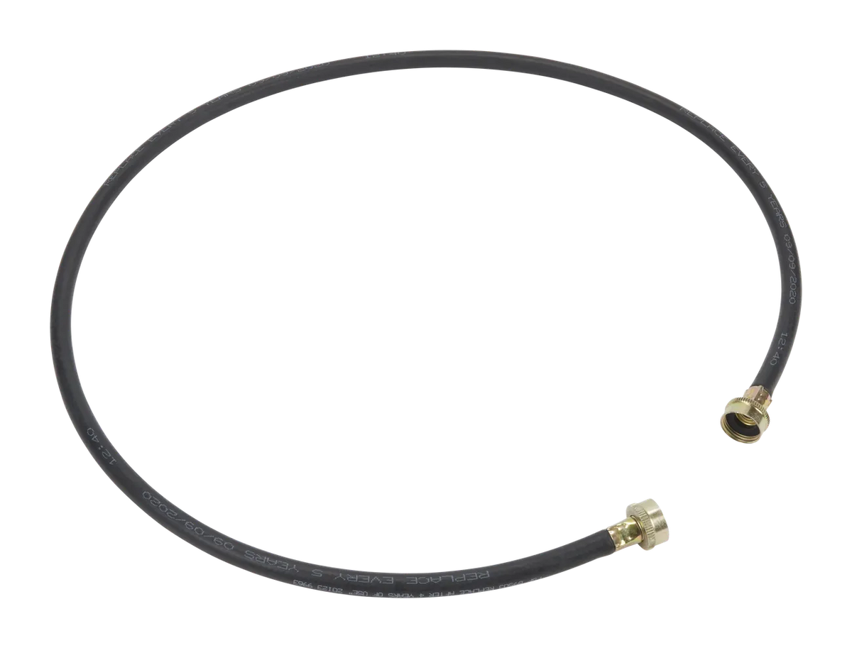 Whirlpool Washer 5 Ft. Black Fill Hoses, 2 Pack 8212641RP