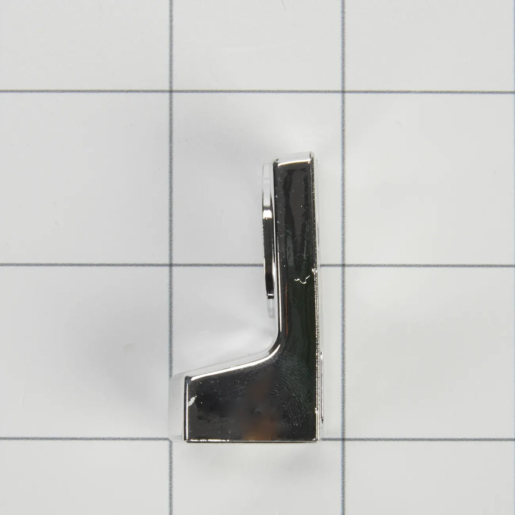Whirlpool Refrigerator Bottom Door End Cap Chrome WP2183139
