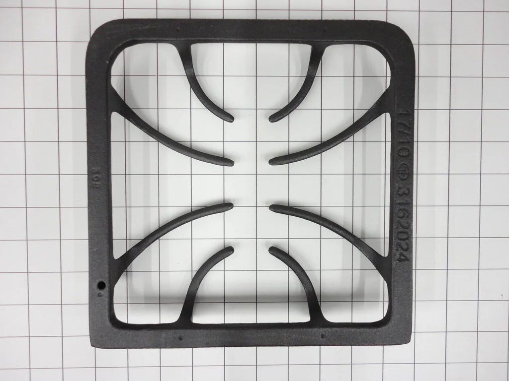 Frigidaire Gas Range Burner Grate, Black 316202405
