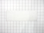 GE Range Control Board Faceplate Overlay WB27T11229