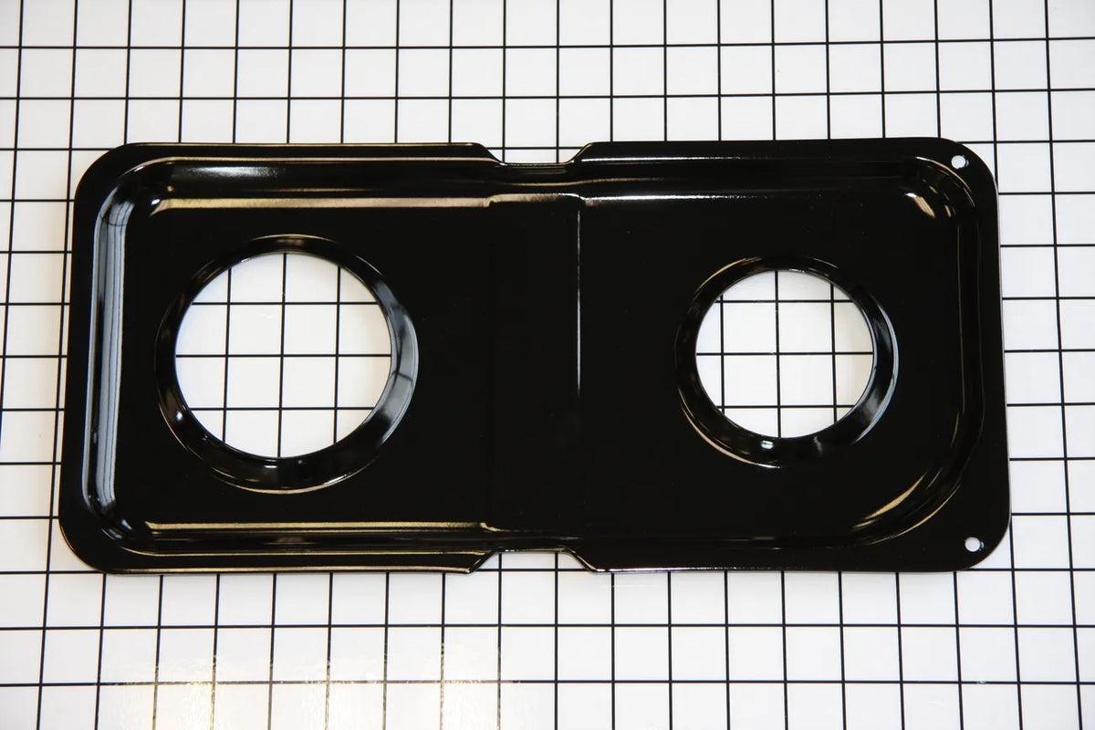 GE Range Double Black Drip Pan, Right Side WB34K10009