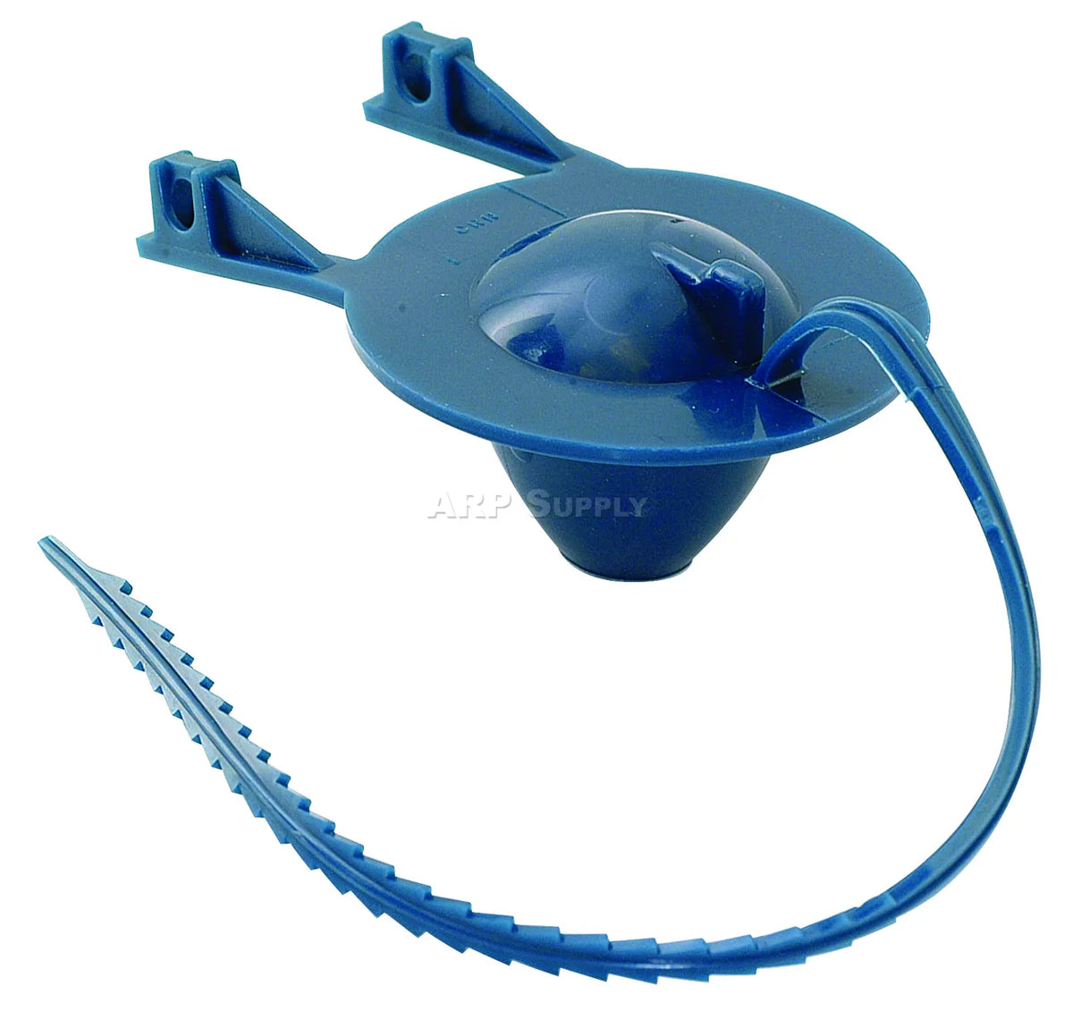EZ-Flo Blue PVC Toilet Tank Flapper with Reinforced Fiber Strap 48551