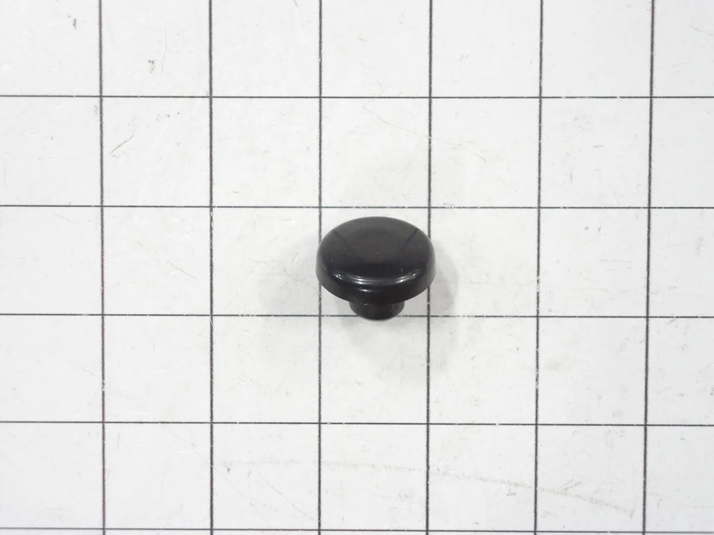 Frigidaire Refrigerator Hinge Bearing Hole Plug Button, Black 240381303